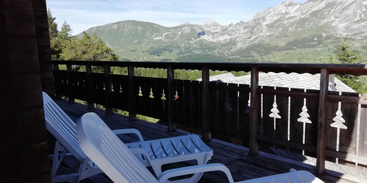 Chalet Aneloup Vue D'Exception A La Joue Du Loup Saint-Étienne-en-Dévoluy Eksteriør bilde