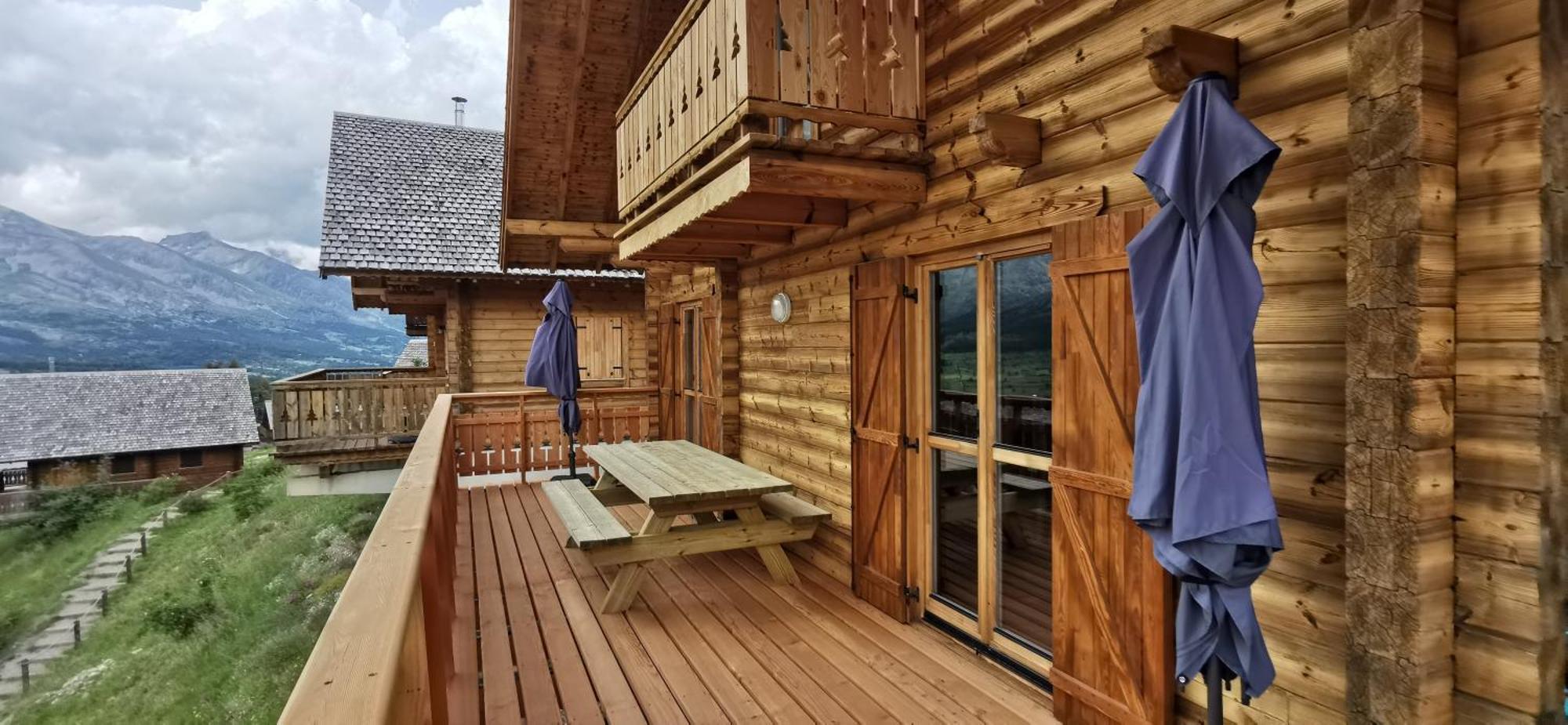 Chalet Aneloup Vue D'Exception A La Joue Du Loup Saint-Étienne-en-Dévoluy Eksteriør bilde